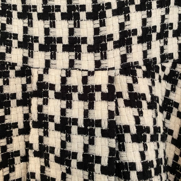 BCBGeneration Black and White Houndstooth Skirt - Picture 2 of 4